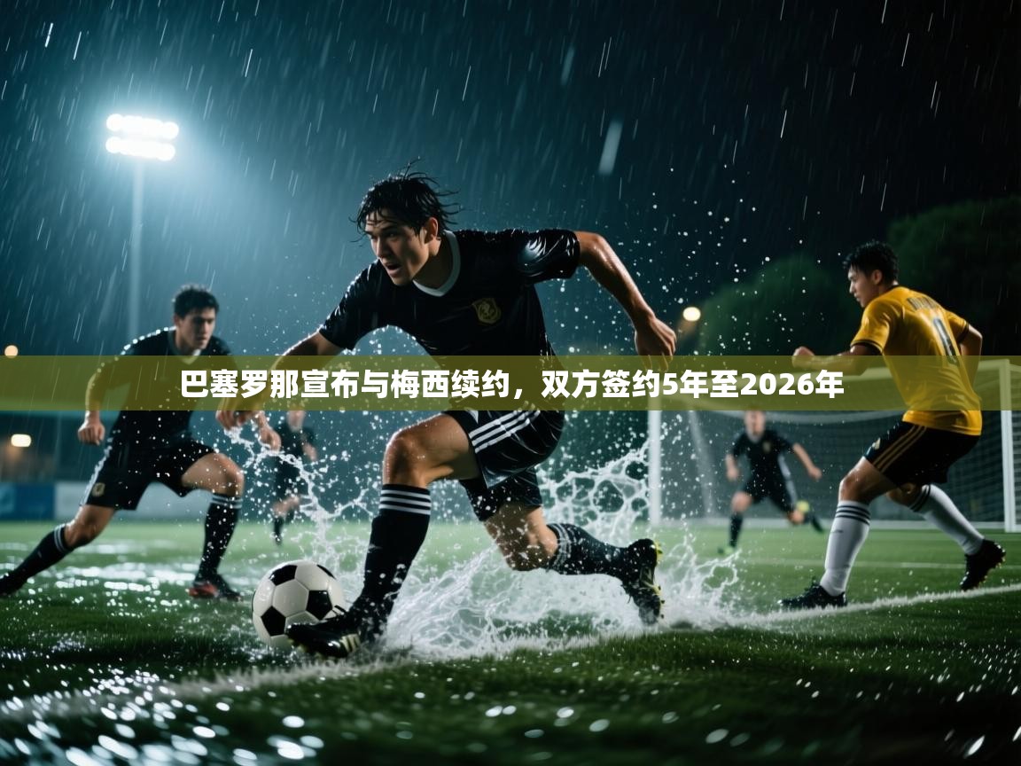 蓝鲸体育网页版-巴塞罗那宣布与梅西续约，双方签约5年至2026年  第1张